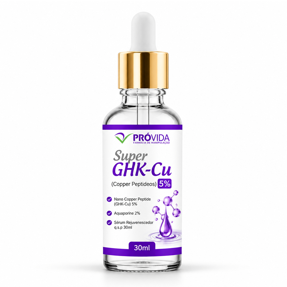 Super GHK-Cu Sérum com Copper Peptides 5% - 30ml